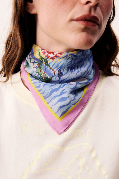 FRNCH PARIS Foulard Canoa - Bord de l'eau