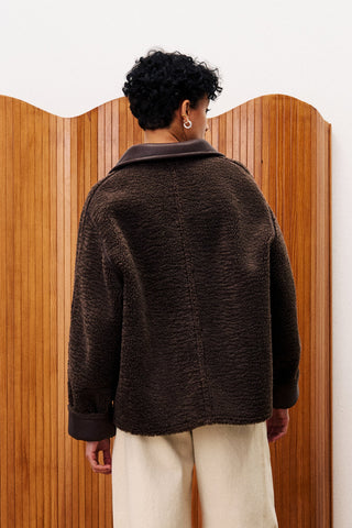 FRNCH PARIS Manteau HoneyBush - Chocolat