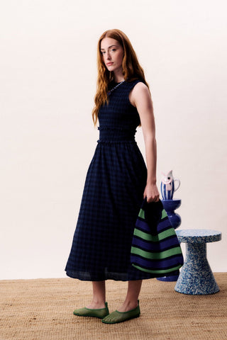 FRNCH PARIS Robe Saquarema - Bleu Marine