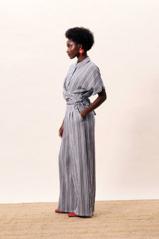 FRNCH PARIS Pantalon Metis - Bleu Jean