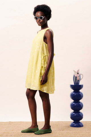 FRNCH PARIS Robe Ilhabela - Jaune Pâle