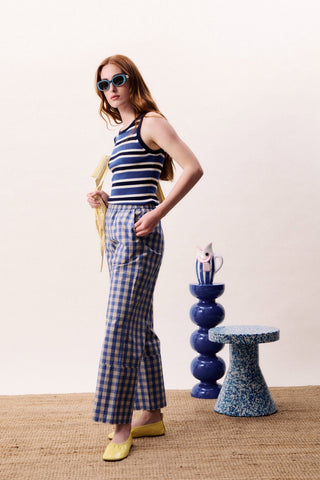 FRNCH PARIS Camisole Ceruleen - Bleu Marine