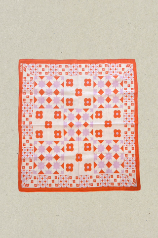 FRNCH PARIS Foulard Herisson - Rouge