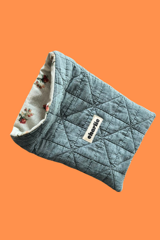 CHARLIE Pochette à Livre Grand Format - Gris