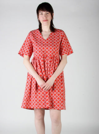 BIRDS OF NORTH AMERICA Citril Finch Dress - Red Patches