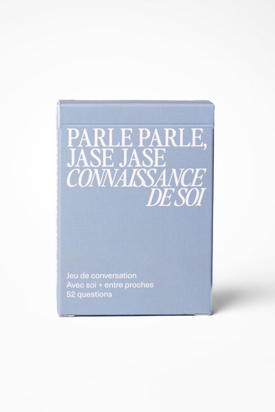 MEYEUR Jeu de Conversation Parle Parle, Jase Jase - Connaissance de soi