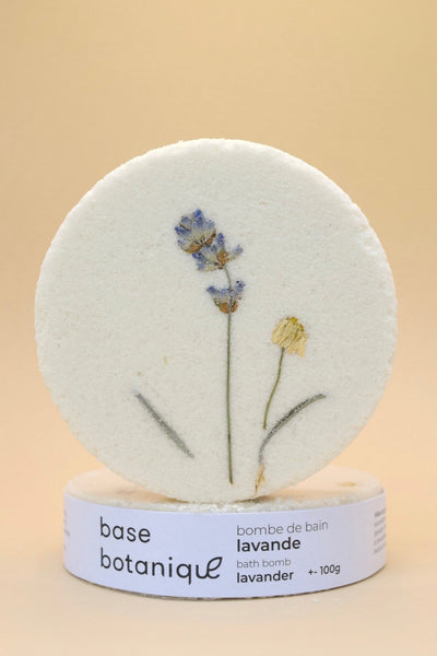 BOTANICAL BASE Bath Bomb - Lavender