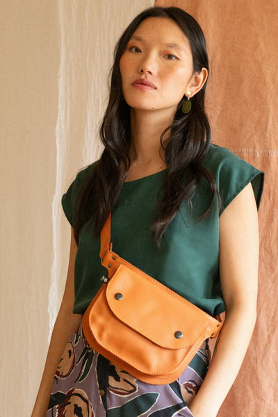 Sac Pochette Amaru - Abricot