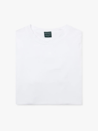 MILO & DEXTER T-Shirt Classique en Bambou - Blanc