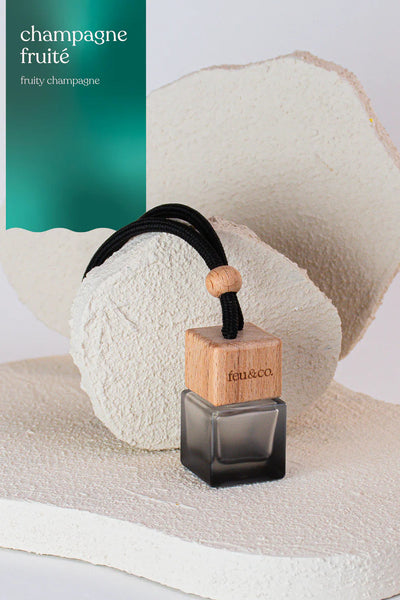 FEU & CO. Diffuseur Voiture - Champagne fruitée