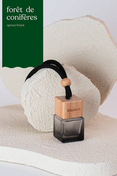 FEU & CO. Diffuseur Voiture - Forêt de connifère