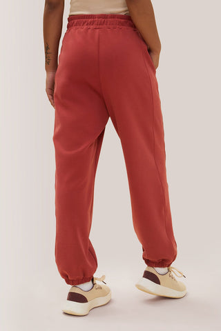 ROSE BOREAL Pantalon Jogger Edelwiss - Rubis