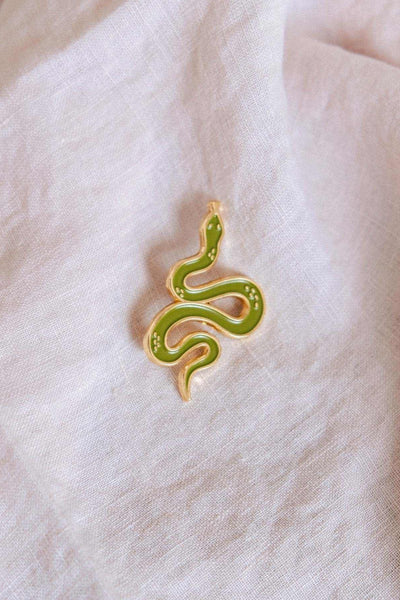 MIMI & AUGUST Épinglette - Serpent mignon