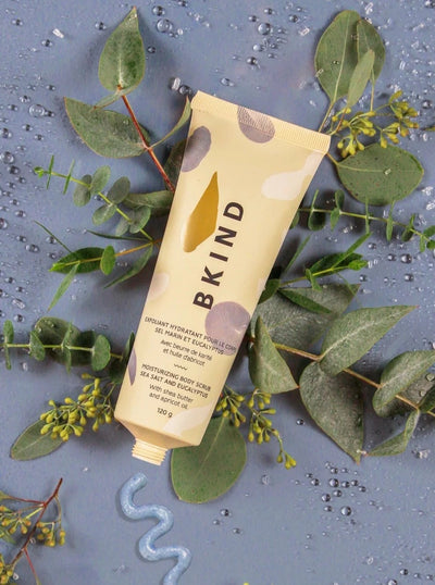 BKIND Exfoliant pour le Corps - Sel marin et eucalyptus