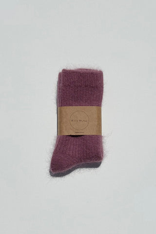 BILLY BAMBOO Chaussette Angora - Pastel Neige