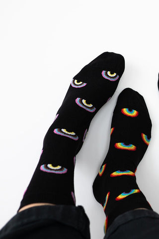 FRIDAY SOCKS CO. Socks - Incusive Rainbow