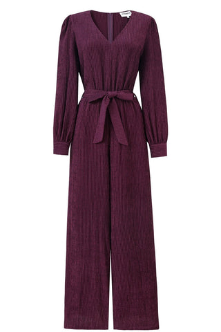 FRNCH PARIS Madleen Jumpsuit - Bordeaux