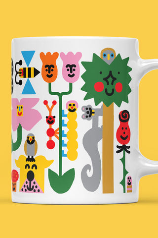 PAPEROLE Montréal Mug - Wildlife and Flora