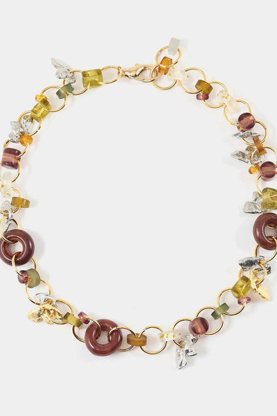 ANNE-MARIE CHAGNON Polaris Necklace - Autumn Flowers