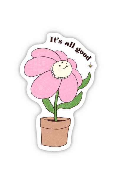 FOONIE Mini Autocollant Happy Flower