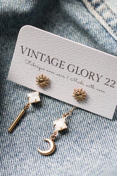 VINTAGE GLORY Boucles d'Oreilles Stella