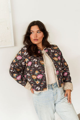 DAILYSTORY Scarlet Jacket - Floral