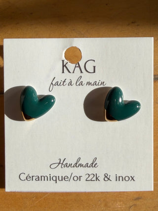 KAG Boucles d'Oreilles Coeur