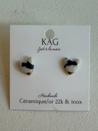 KAG Boucles d'Oreilles Coeur