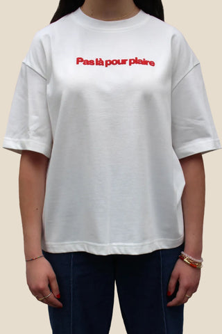 SAULE T-Shirt Féministe - Blanc