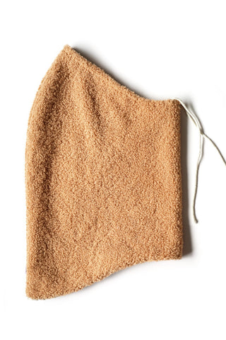 GIBOU Col Capuche Réversible Satin - Beige Caramel