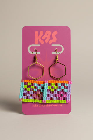 KAS Boucles d'Oreilles Kaléidoscope