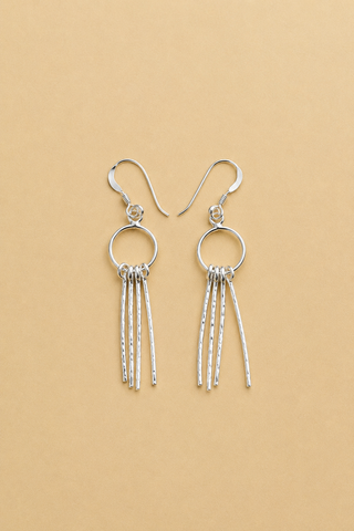 LA RENARDE Boucles d'Oreilles Léa - Argent