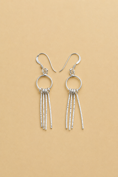 LA RENARDE Boucles d'Oreilles Léa - Argent
