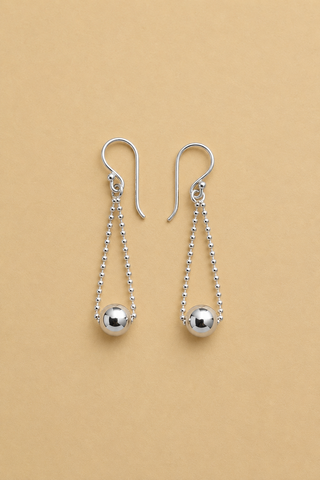 LA RENARDE Boucles d'Oreilles Ava - Argent