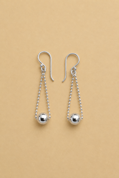 LA RENARDE Boucles d'Oreilles Ava - Argent