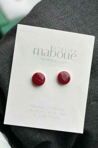 MABOUE Boucles d'Oreilles Uni