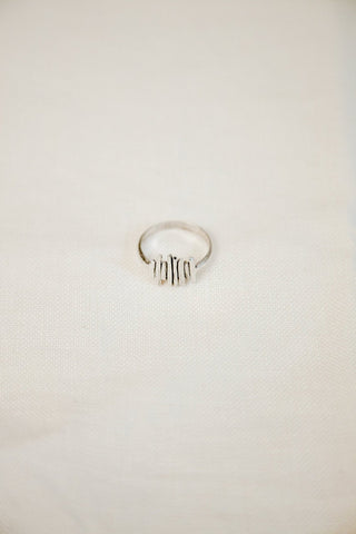 HAWKLY Driftwood Ring - Silver