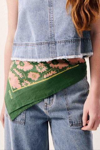 FRNCH PARIS Foulard Hannoki - Vert