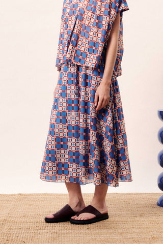 FRNCH PARIS Jupe Rigel - Azulejos