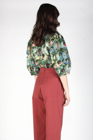 BIRDS OF NORTH AMERICA Blouse Serin