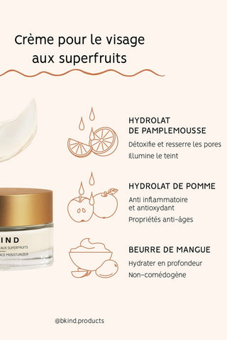 BKIND SuperFruits Face Cream with Bakuchiol