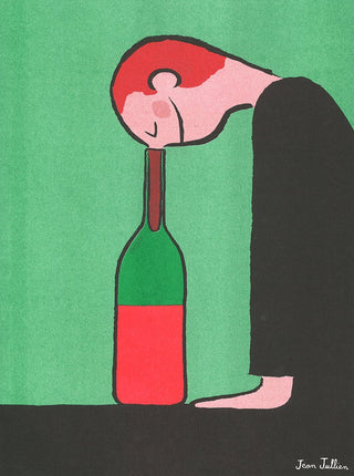 KIBLIND Affiche Jean Jullien - Bouteille