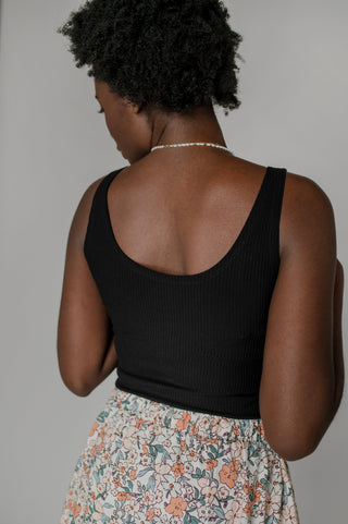 LOUVE Camisole Rib Scoop