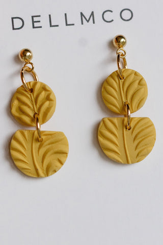 DELLMCO Boucles d'Oreilles Mica