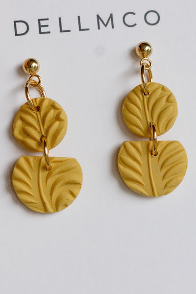 DELLMCO Boucles d'Oreilles Mica