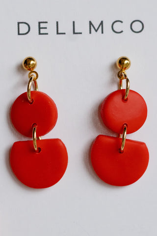 DELLMCO Boucles d'Oreilles Mica