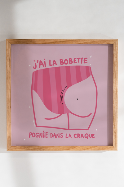 LISANOSAURUS Mini Square Poster - Bobette