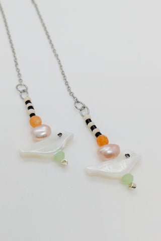 KAJOU Bird Dangle Earrings