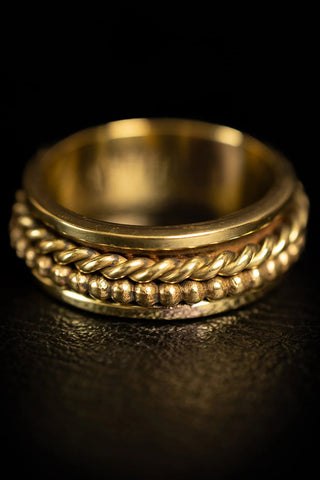 NOIR KALA Bague Méditation