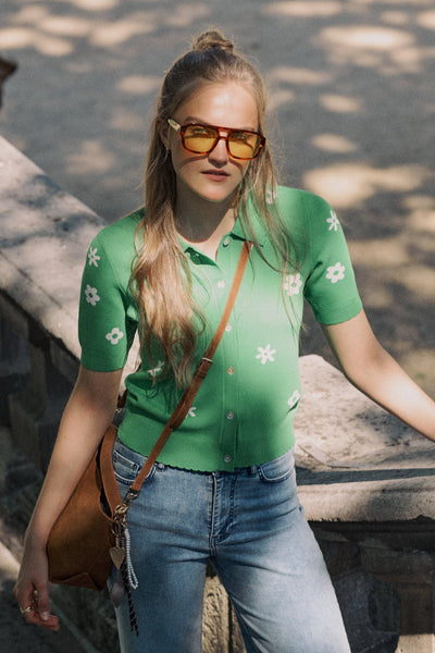 NUMPH Sweater Numargitta - Vibrant Green